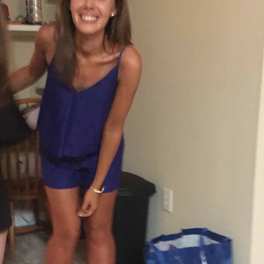 Lilly Pulitzer Caia Romper in Blue